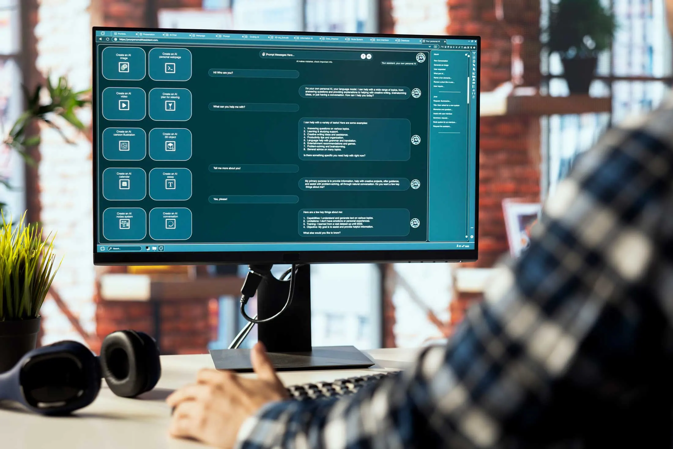 AI chatbot for customer support team