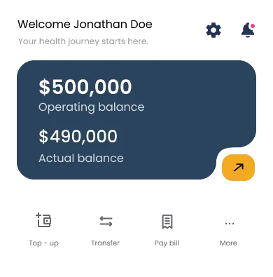 Landing page and CRM dashboard demo